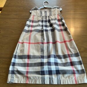 10 year burberry sleeveless dress